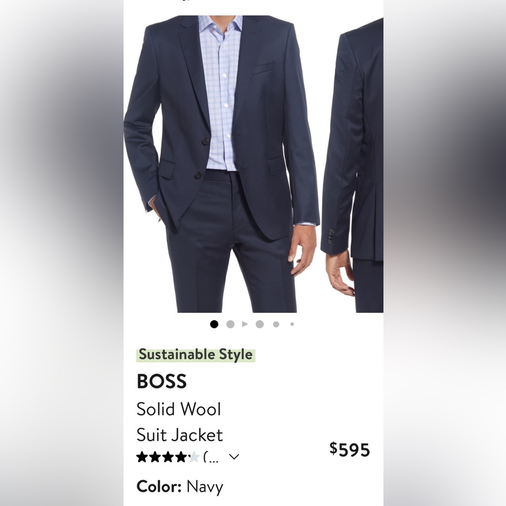Hugo Boss Navy Suit
